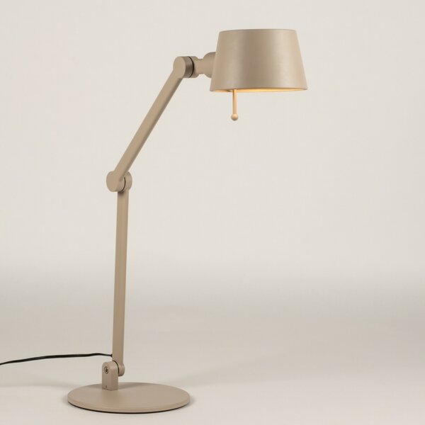 Stolní designová lampa Niki Taupe (LMD)