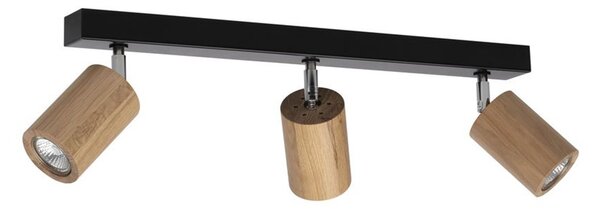 Spot-Light 3913174 - LED Stropní bodové svítidlo MATTI 3xGU10/5W/230V dub