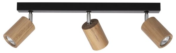 Spot-Light 3913174 - LED Stropní bodové svítidlo MATTI 3xGU10/5W/230V dub