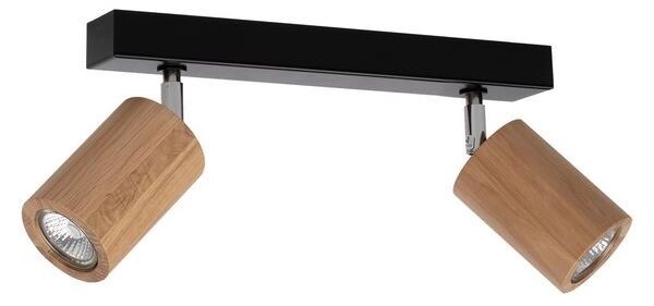 Spot-Light 3912174 - LED Stropní bodové svítidlo MATTI 2xGU10/5W/230V dub