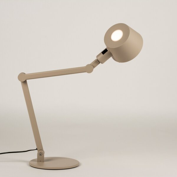 Stolní designová lampa Niki Taupe (LMD)