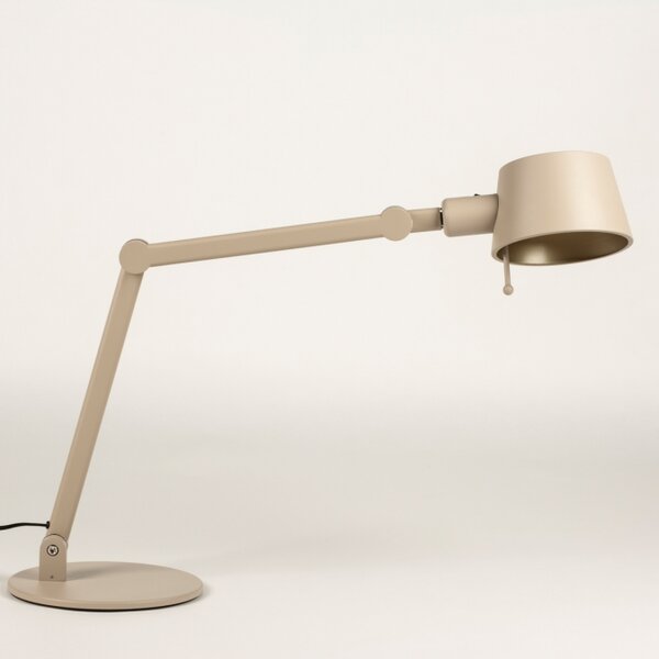 Stolní designová lampa Niki Taupe (LMD)