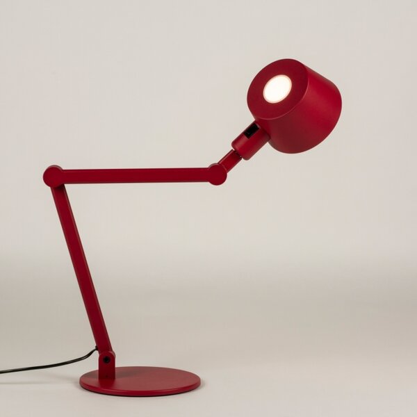 Stolní designová lampa Niki Red (LMD)