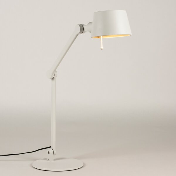 Stolní designová lampa Niki White (LMD)