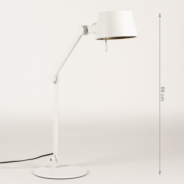 Stolní designová lampa Niki White (LMD)
