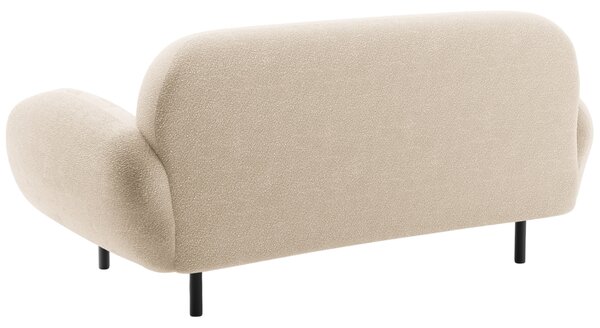 Micadoni Béžová bouclé dvoumístná pohovka Poppy 148 cm