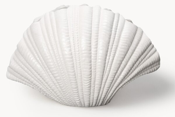 Velká designová váza ve tvaru mušle Shell, V 21 cm