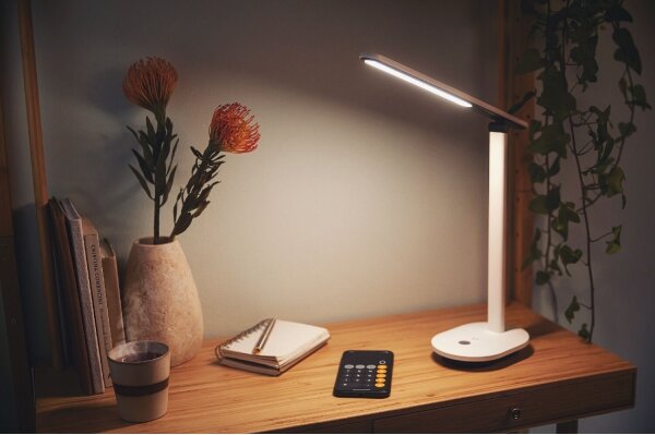 Philips - LED Dotyková stolní lampa IVORY LED/5W/5V 2700/3600/5000K CRI 90