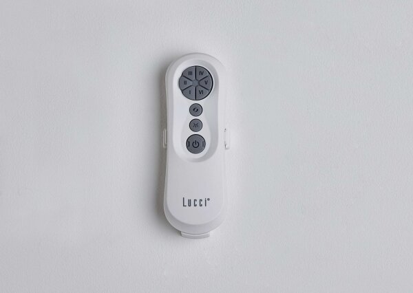 Lucci air 213350 - LED Stmívatelný ventilátor RIVIERA 1xGX53/12W/230V bílá + DO