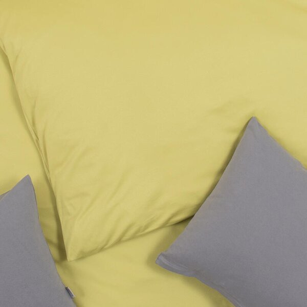 Povlečení JERSEY UNI limetová 140 x 200/70 x 90 cm