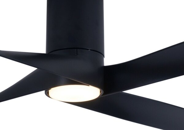 Lucci air 213351 - LED Stmívatelný ventilátor RIVIERA 1xGX53/12W/230V černá + DO