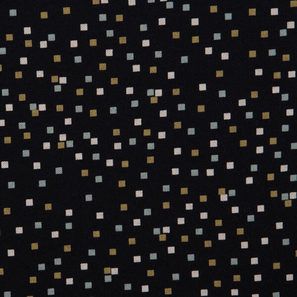 Povlečení ART JERSEY squares tmavě modrá 140 x 200/70 x 90 cm