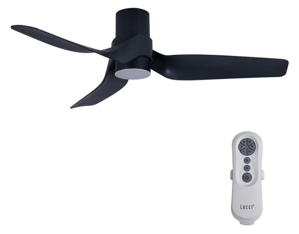 Lucci air 213354 - LED Stmívatelný ventilátor NAUTICA 1xGX53/12W/230V černá + DO