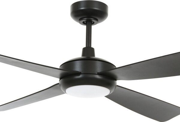 Lucci air 213303- LED Stmívatelný ventilátor SLIPSTREAM 1xGX53/12W/230V černá+DO