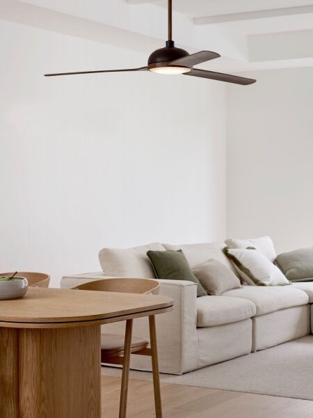 Lucci air 213301- LED Stmívatelný stropní ventilátor UNIONE 1xGX53/12W/230V + DO