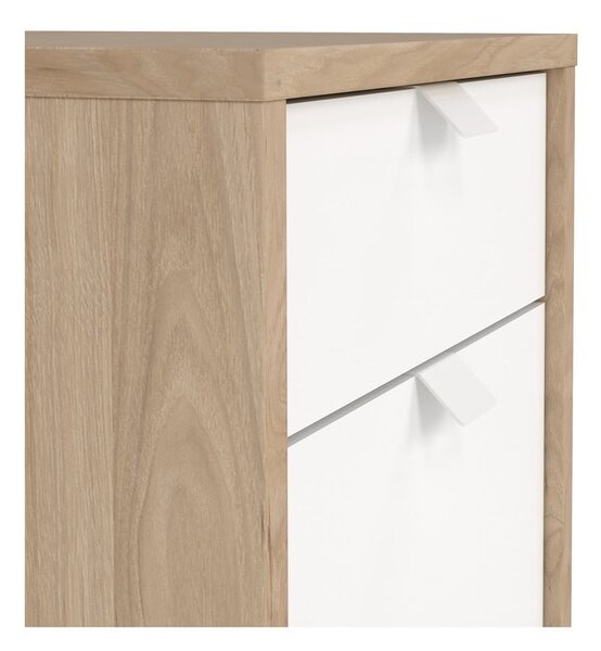 Skříňka v dekoru dubu v bílo-přírodní barvě 41x61 cm Sign – Tvilum