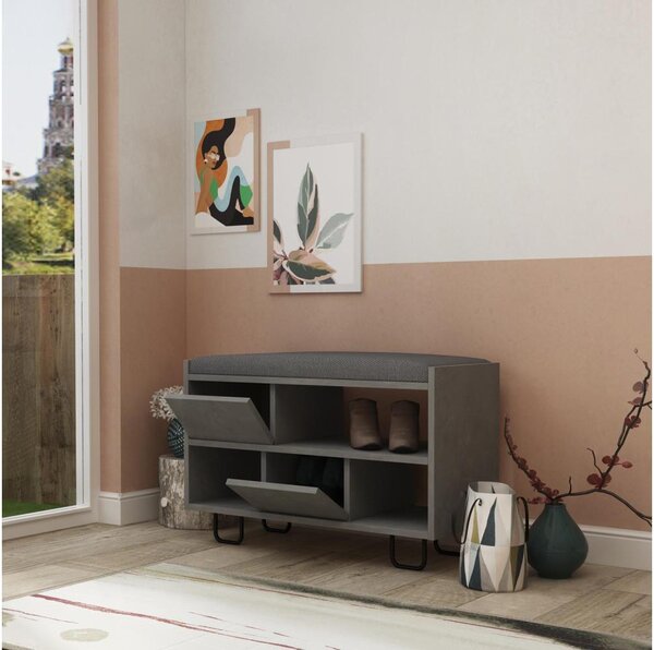 Botník TROY 53,5x83,5 cm šedá