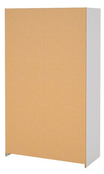 Bílo-šedá šatní skříň 105x180 cm Kit – Tvilum
