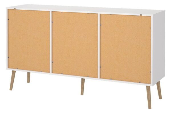 Bílá nízká komoda 149x82 cm Bodo – Tvilum