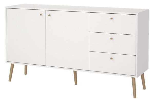 Bílá nízká komoda 149x82 cm Bodo – Tvilum