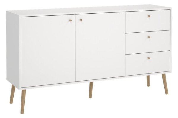Bílá nízká komoda 149x82 cm Bodo – Tvilum