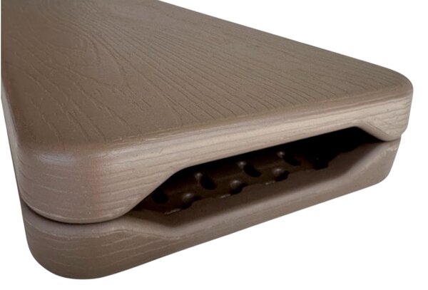 TENTino Plastová skládací lavice WOOD 180 cm