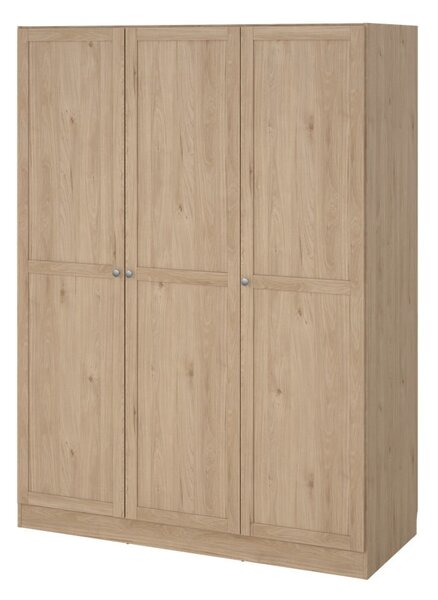 Šatní skříň v dekoru dubu v přírodní barvě 147x200 cm Billund – Tvilum