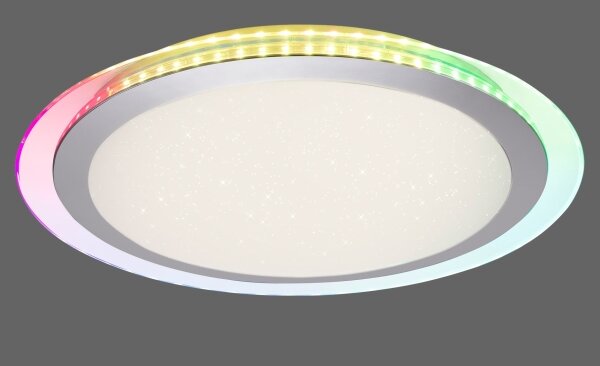 Leuchten Direkt 15411-2 - LED RGB Stmívatelné stropní svítidlo CYBA 26W/230V +DO