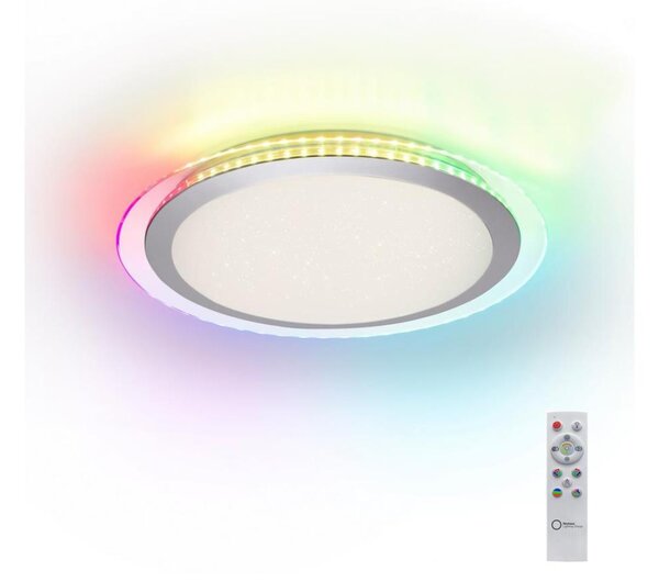 Leuchten Direkt 15411-2 - LED RGB Stmívatelné stropní svítidlo CYBA 26W/230V +DO