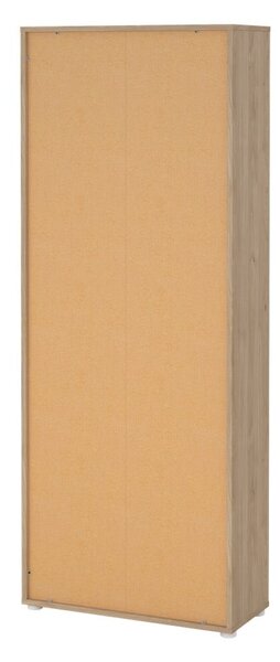 Knihovna v dekoru dubu v přírodní barvě 80x205 cm Sign – Tvilum
