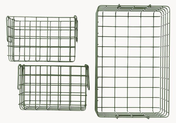 Sada kovových úložných košů The Baskets, 3 díly