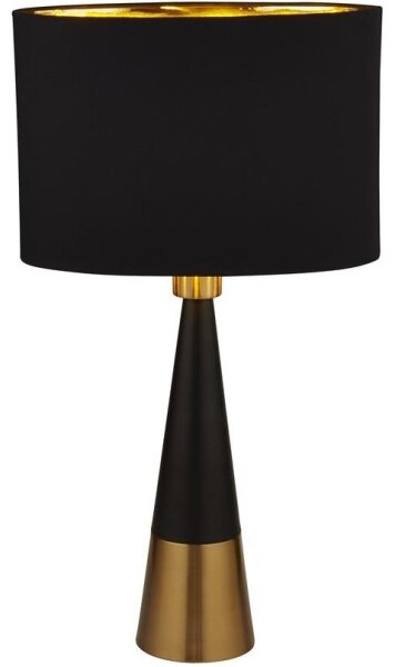 Searchlight EU2743BGO - Stolní lampa CHOLE 1xE27/60W/230V