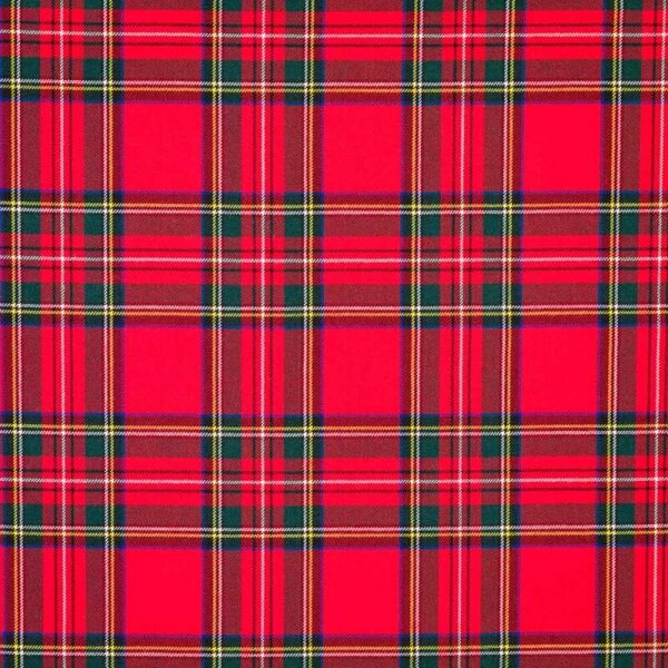 Vlněná látka metráž š. 150 cm - Royal Stewart Tartan - John Hanly