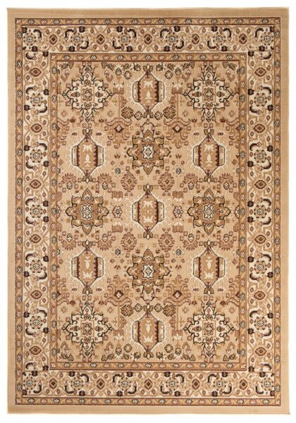 Makro Abra Klasický kusový koberec EUFRAT Z835C světle béžový Rozměr: 120x170 cm