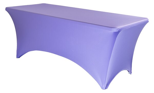 TENTino Elastický potah STANDARD na skládací stůl 180-183x76 cm VÍCE BAREV Barva ubrusu: LEVANDULOVÁ / LAVENDER