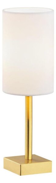 Argon 8030 - Stolní lampa ABRUZZO 1xE14/7W/230V mosaz/bílá