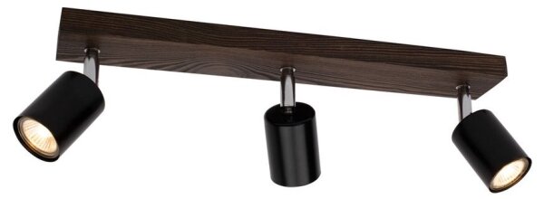 Spot-Light DO2910356 - Stropní bodové svítidlo MANARA 3xGU10/5W/230V borovice