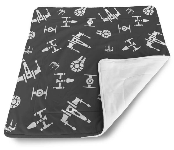 Sablio Deka pro miminko Star Wars Vesmírné lodě Pattern - 80x100 cm