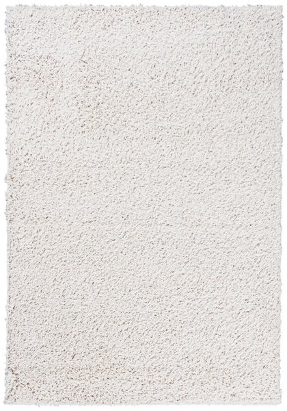 Makro Abra Kusový shaggy koberec jednobarevný SOHO P113A bílý Rozměr: 70x250 cm