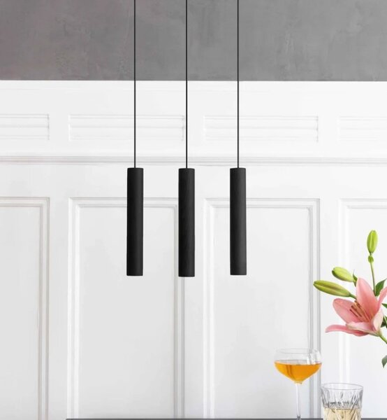 Umage Závěsné dřevěné svítidlo CHIMES, 2W, v. 22 cm, CRI80 Barva: Černý dub