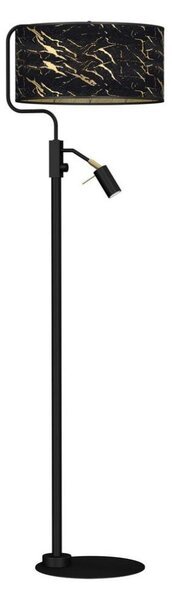 Stojací lampa SENSO 1xE27/40W/230V + 1xGU10/7W černá