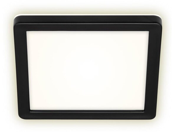 Briloner 3010-015 - LED Stropní svítidlo LED/8W/230V 19x19 cm černá IP44