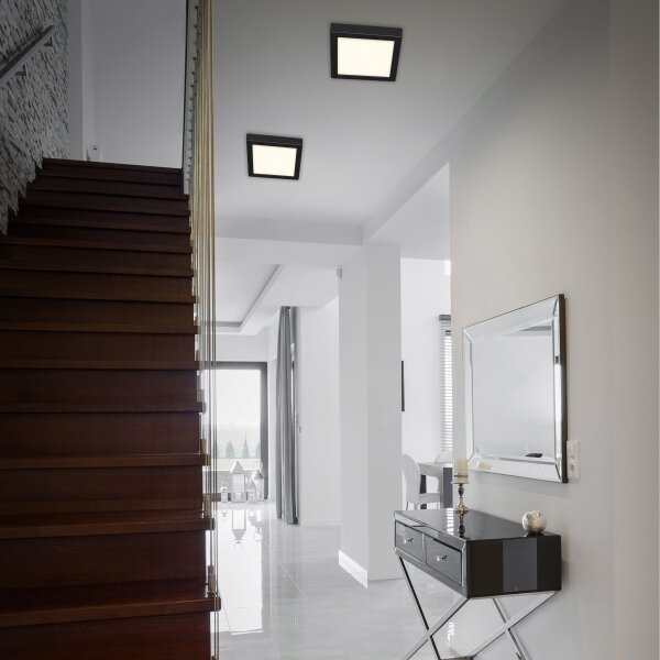 Briloner 3464-415 - LED Stropní svítidlo FIRE LED/12W/230V 17x17 cm