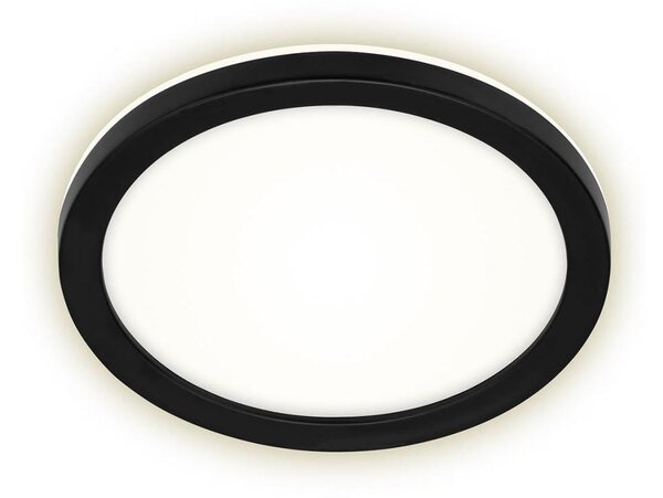 Briloner 3008-015 - LED Stropní svítidlo LED/8W/230V pr. 21 cm černá IP44
