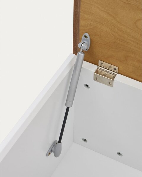 Truhla v dekoru dubu v přírodní barvě 60x35 cm Abilen – Kave Home