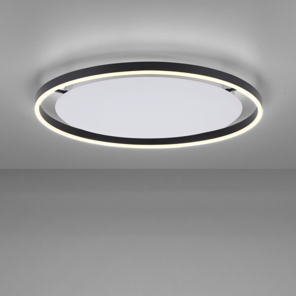 Leuchten Direkt 15392-13 - LED Stmívatelné stropní svítidlo RITUS 30W/230V černá