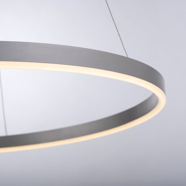 Leuchten Direkt 15394-95-LED Stmívatelný lustr na lanku RITUS LED/30W/230V chrom