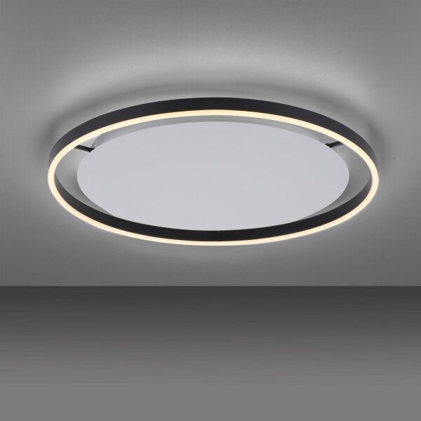 Leuchten Direkt 15392-13 - LED Stmívatelné stropní svítidlo RITUS 30W/230V černá