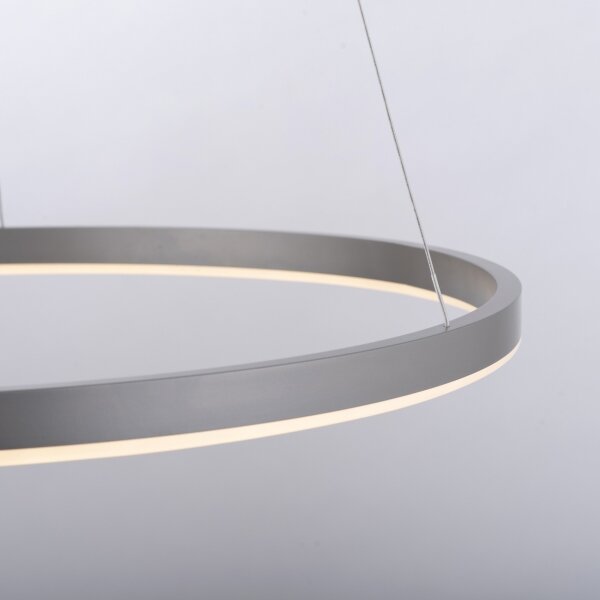 Leuchten Direkt 15394-95-LED Stmívatelný lustr na lanku RITUS LED/30W/230V chrom