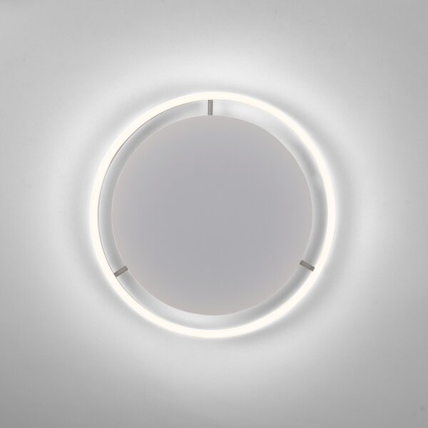 Leuchten Direkt 15391-95 - LED Stmívatelné stropní svítidlo RITUS 20W/230V chrom